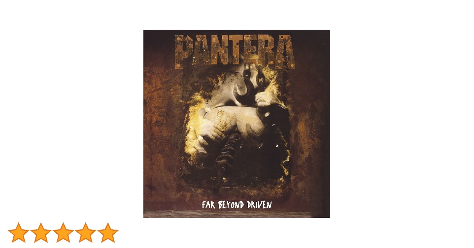 米2discs LP Pantera Far Beyond Driven R192302 EastWest 未開封 /00660 PANTERA 